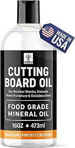 71mbC95DE9L.__AC_SX300_SY300_QL70_FMwebp_ Food Grade Mineral Oil for Wood Cutting Board Mevell Review and Deep Protection Insights
