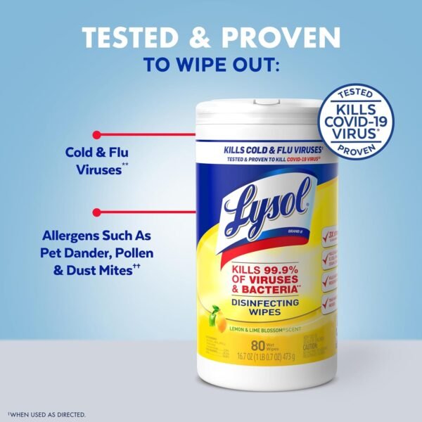 Lysol Disinfecting Wipes Review Best Household Cleaning Supplies for Germ-Free Surfaces