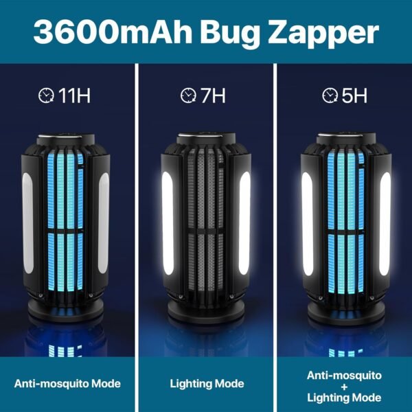 Solar Bug Zapper Review Houyond XT-01 Best Outdoor Mosquito Killer with Long Battery Life