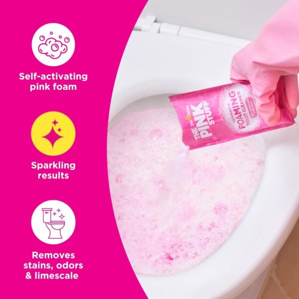 Deep Cleaning Toilet Cleaner Review Stardrops Pink Stuff Miracle Foam Power