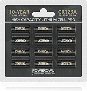 In-Depth Review of POWEROWL CR123A 3V Lithium Batteries Long-Lasting Power Pack