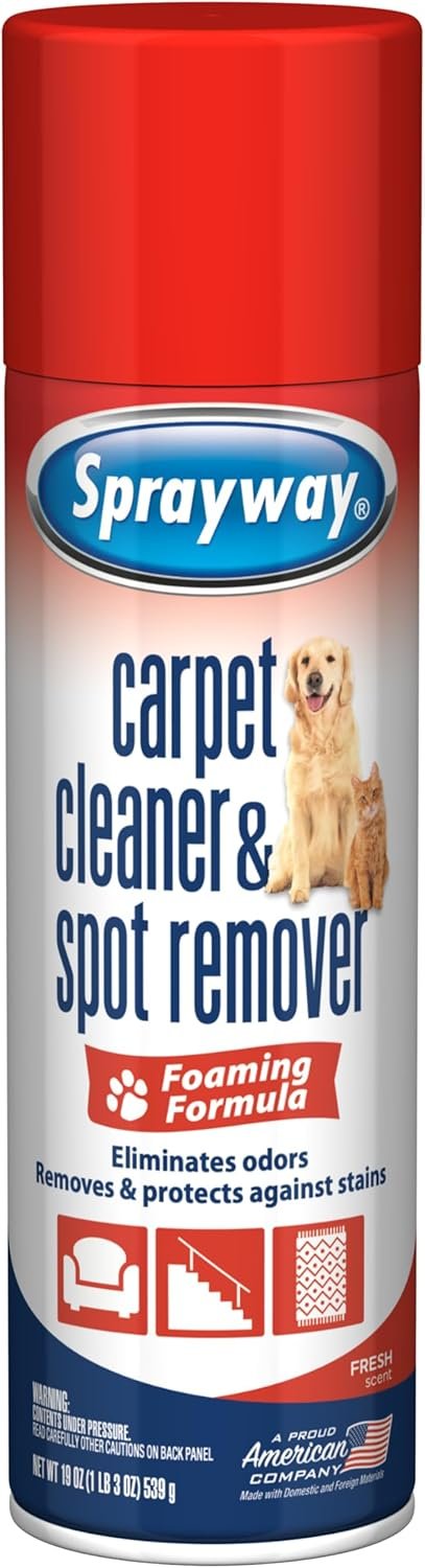 71vqKr3hvVL._AC_SL1500_ Sprayway Carpet Cleaner Pet Stain Removal Review Deep Cleaning Fresh Scent Household