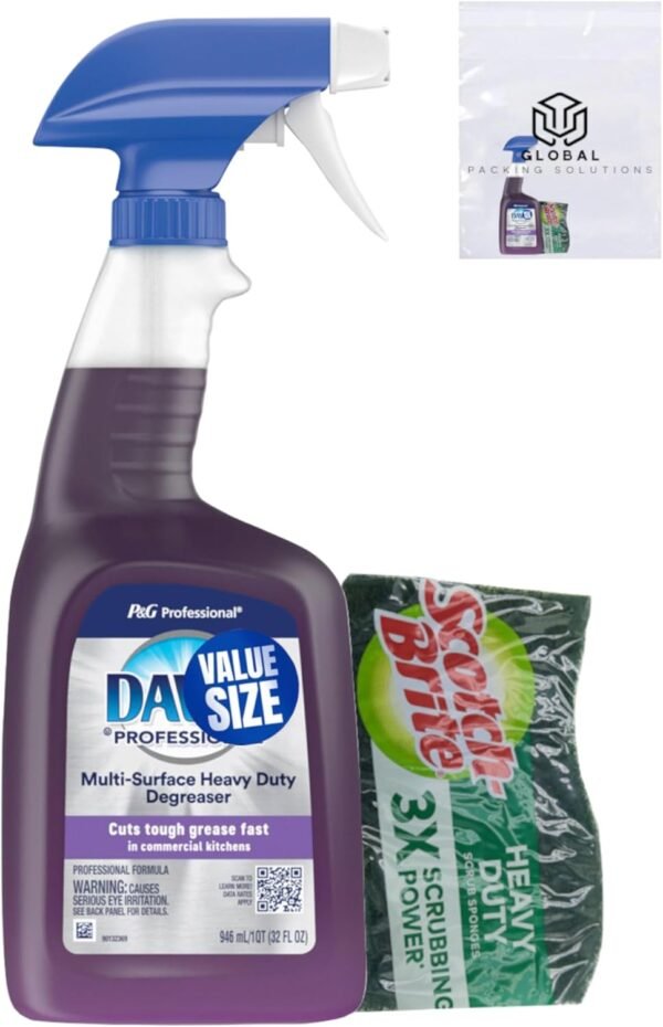 71w52IZrJgL._AC_SL1500_ Dawn Professional Multi-Surface Heavy Duty Degreaser Spray Review Cuts Grease Fast