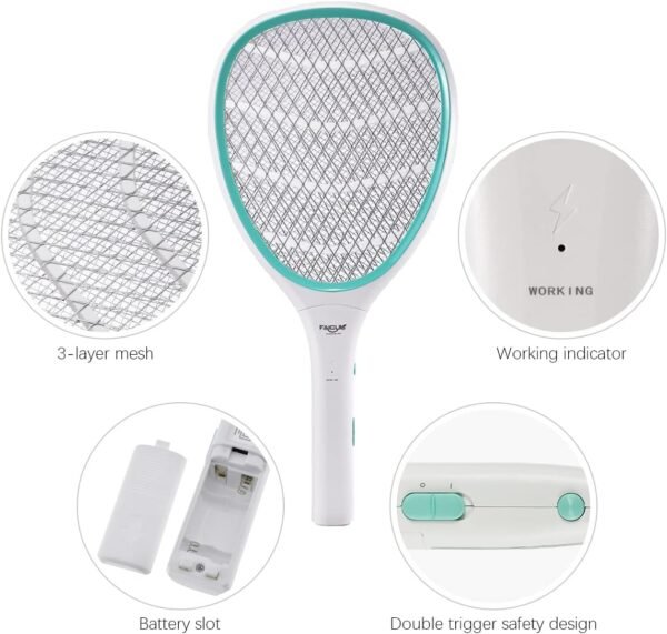 Faicuk Bug Zapper Review Powerful Electric Fly Swatter for Outdoor Pest Control