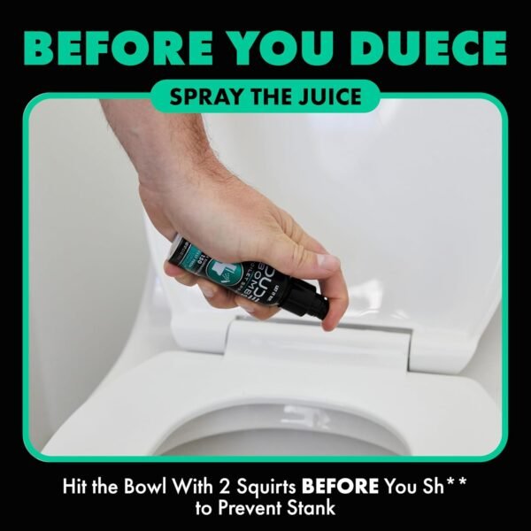 DUDE Bombs Toilet Spray Forest Fresh Review Natural Odor Eliminator Power