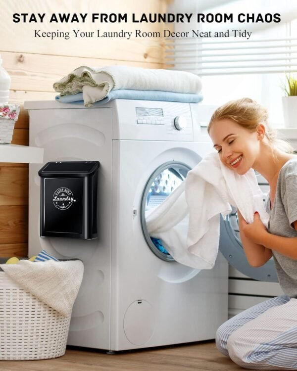 71yuRYMsjuL._AC_SL1500_ Magnetic Lint Bin Review for Laundry Room Organization by SACREDAY Large Capacity