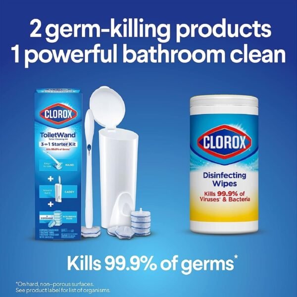 Clorox ToiletWand Toilet Cleaning Refills Review Powerful Stain Removal and Germ Kill