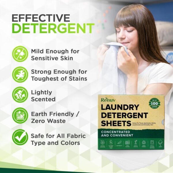 71zo8fTO0tL._AC_SL1500_ Eco Friendly Laundry Detergent Sheets Renuv Review Sustainable Cleaning Strips