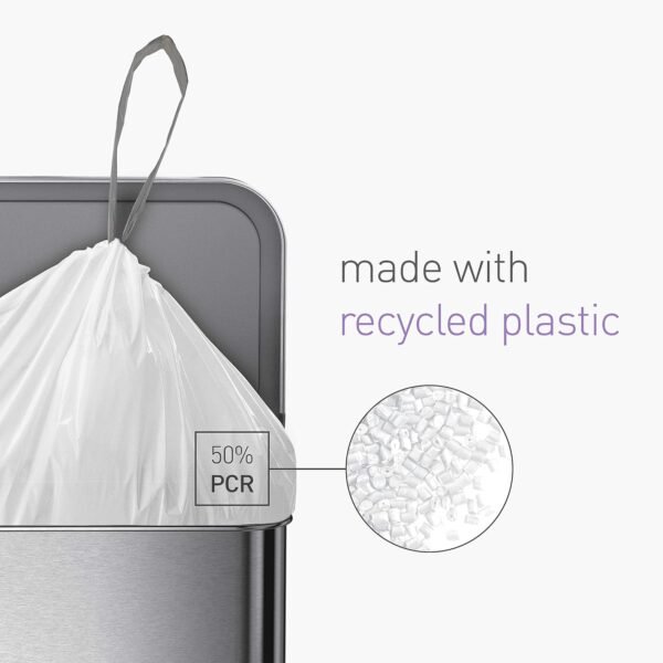 Durable Trash Bags Review simplehuman 50 Percent Recycled Kitchen Drawstring Performance Tested