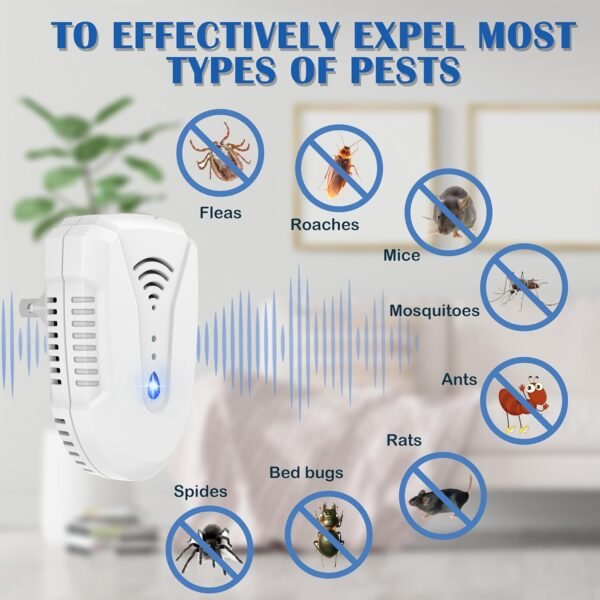 2025 Ultrasonic Pest Repeller Review Bectine 6 Pack Effective Indoor Bug Control
