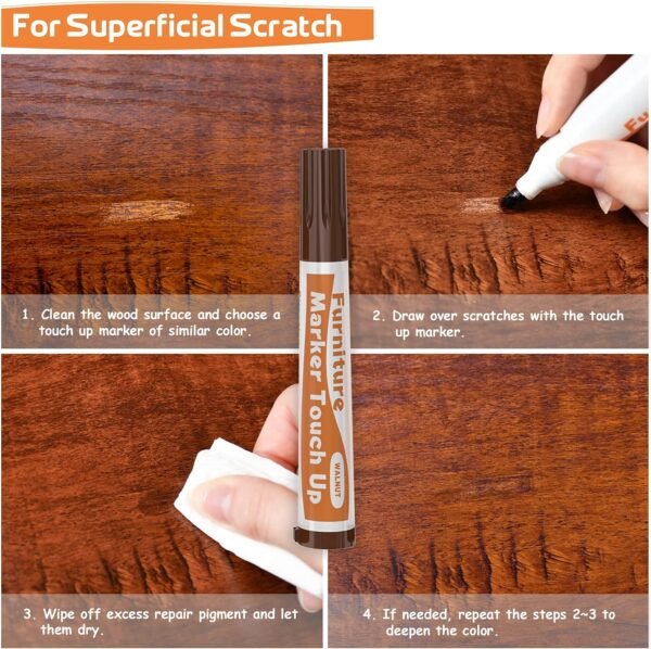 Comprehensive Review of REALINN Wood Furniture Repair Kit Dark Colors for Scratch Removal