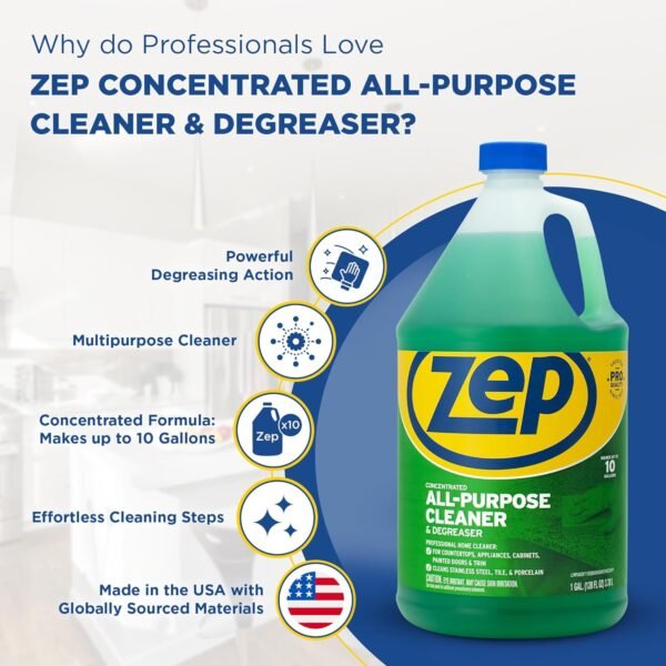 Zep All-Purpose Cleaner Review Powerful Degreaser for Professional and Household Use
