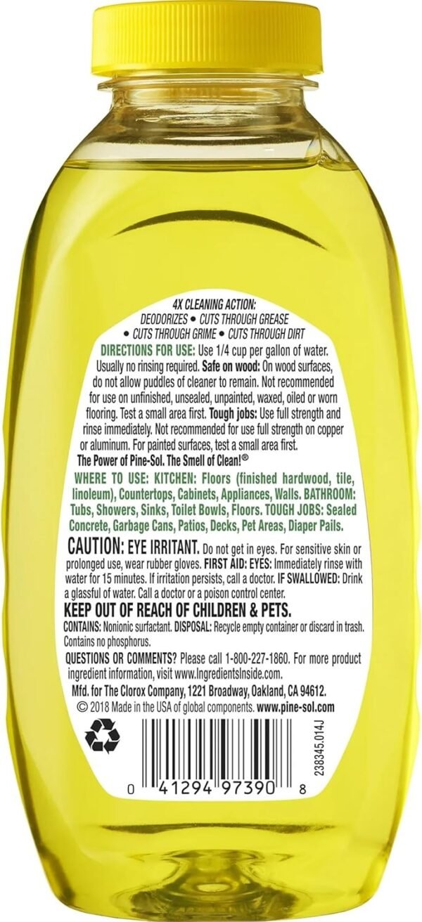 819m0NArvL._AC_SL1500_ Pine Sol Multi Surface Cleaner Review Reveals Powerful Grease Removal and Fresh Lemon Scent