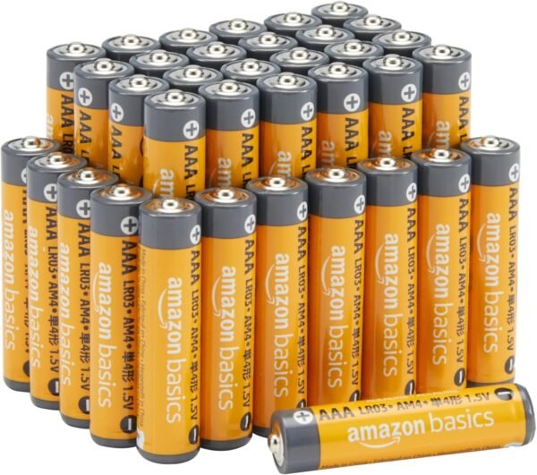 81Apg8B60L._AC_SL1500_ Amazon Basics AAA Alkaline Batteries Review Reliable Power with 10 Year Shelf Life