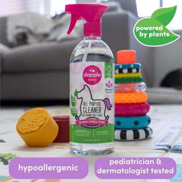81EI2iHQ8PL._AC_SL1500_ Dapple Baby All Purpose Cleaning Spray Review Plant-Powered Safe Household Cleaner