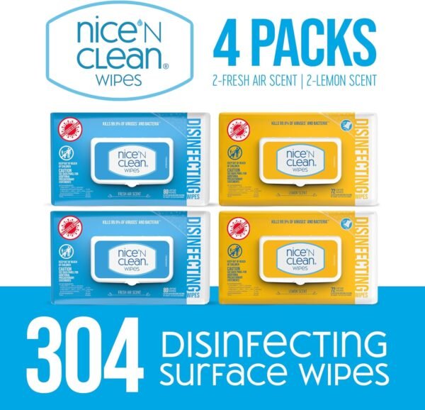 81EZ7t2sRYL._AC_SL1500_ Nice N Clean Disinfecting Wipes Review Best Household Disinfectant Wipes by Nice-Pak