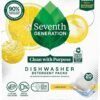 81G4fA1NcCL._AC_SL1500_ Seventh Generation Lemon Dishwasher Detergent Pods Review Powerful Plant-Based Cleaning