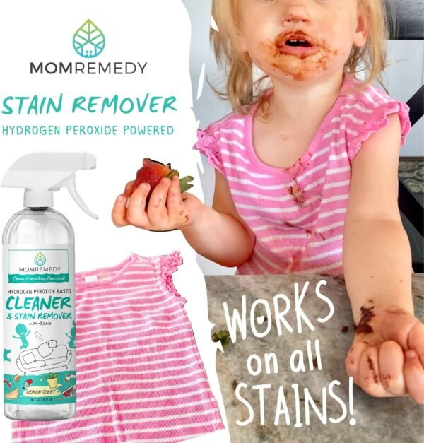 MomRemedy Hydrogen Peroxide All-Purpose Cleaner Review Powerful Non-Toxic Household Spray