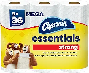 Charmin Essentials Strong Toilet Paper Review Best Value and Strength Comparison