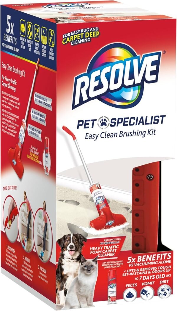 81KTrNtpfBL._AC_SL1500_ Resolve Pet Specialist Carpet Cleaner Review Reveals Powerful Stain Removal and Odor Neutralizing Performance