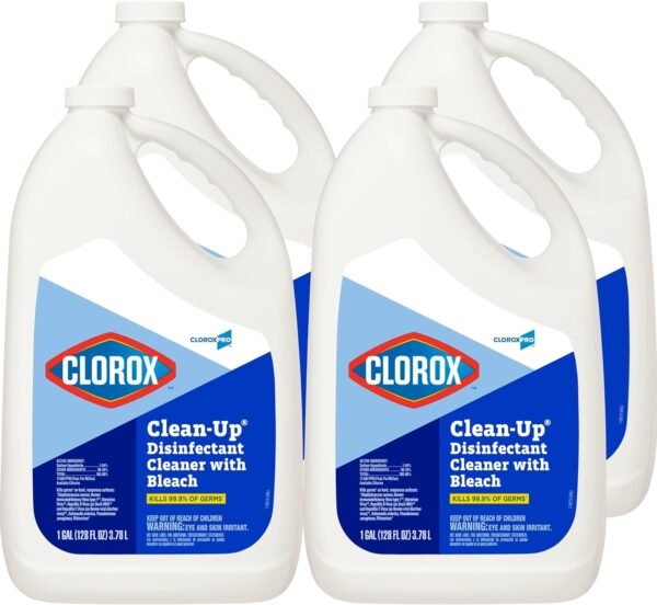 81Ltu7KrpRL._AC_SL1500_ CloroxPro Clean-Up Disinfectant Cleaner Refill Review Powerful Bleach Formula Tested