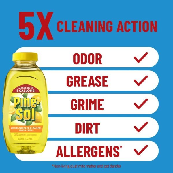 81MBS7w3oFL._AC_SL1500_ Pine Sol Multi Surface Cleaner Review Reveals Powerful Grease Removal and Fresh Lemon Scent