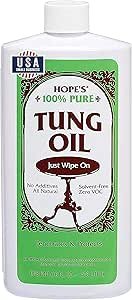 Best Tung Oil Wood Conditioner Hope Review for Durable Natural Finish and Protection