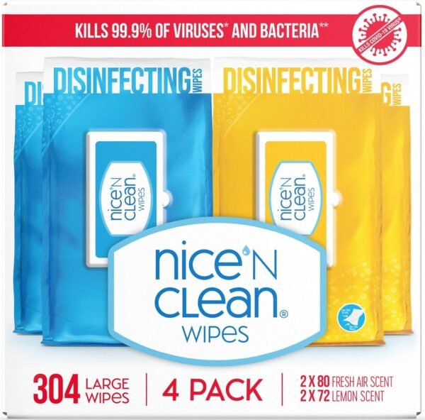 81PsmEQ-cDL._AC_SL1500_ Nice N Clean Disinfecting Wipes Review Best Household Disinfectant Wipes by Nice-Pak