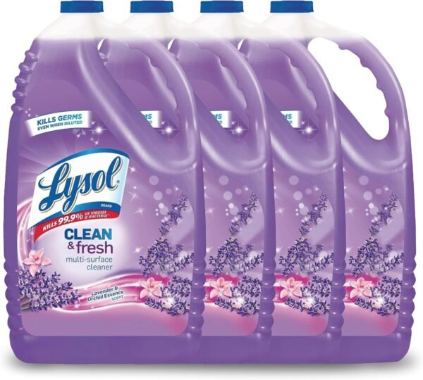 Lysol Multi-Surface Cleaner Review Powerful Disinfecting and Deodorizing Solution for Home
