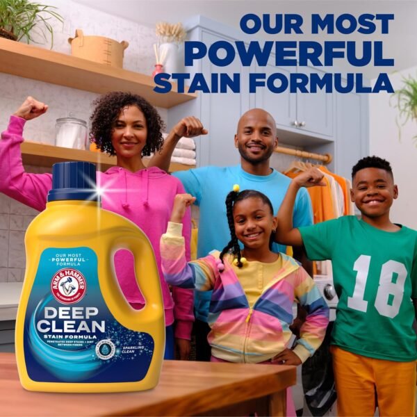 81TUkVTT0XL._AC_SL1500_ ARM & HAMMER Liquid Laundry Detergent Deep Clean Stain Formula Review Reveals Performance
