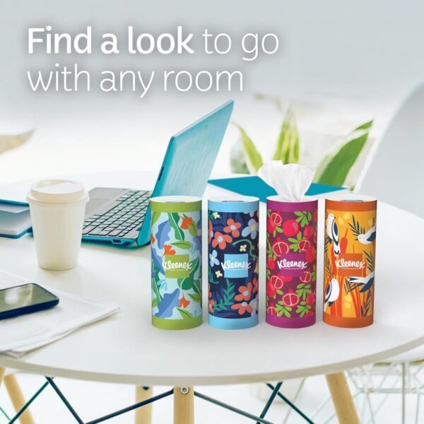 Kleenex Perfect Fit Facial Tissues Review Small Cannisters with Superior Softness and Strength