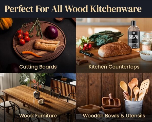 81VGfTmE6L._AC_SL1500_ Food Grade Mineral Oil for Wood Cutting Board Mevell Review and Deep Protection Insights