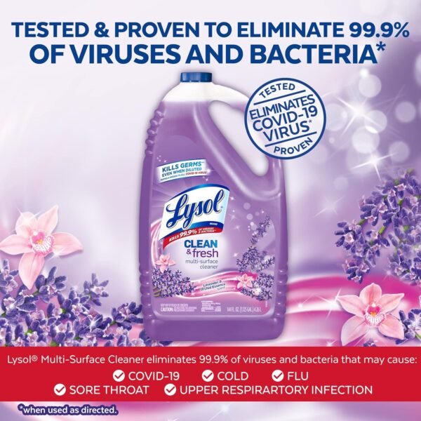 Lysol Multi-Surface Cleaner Review Powerful Disinfecting and Deodorizing Solution for Home