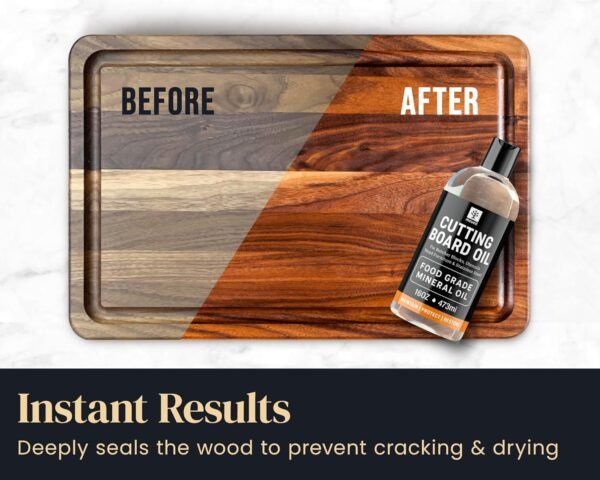 81WG8IYM3jL._AC_SL1500_ Food Grade Mineral Oil for Wood Cutting Board Mevell Review and Deep Protection Insights