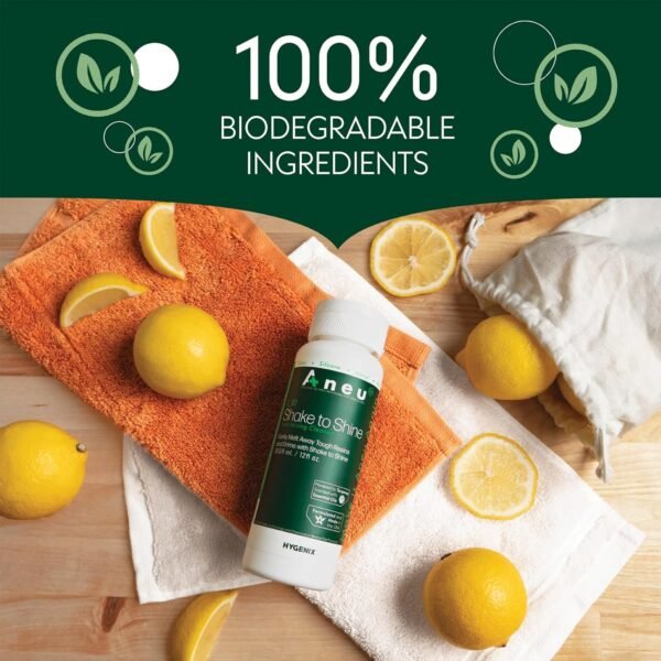 Aneu Shake to Shine (1 Pack) – Fast-Acting Cleaner | Shake Away Tough Resins & Grime | Cleans Glass, Silicone, Metal, & Borosilicate | 12oz - 1 Pack