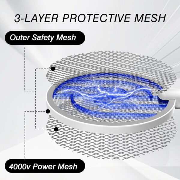 Gooqand Bug Zapper Racket Review Powerful USB Rechargeable Electric Fly Swatter