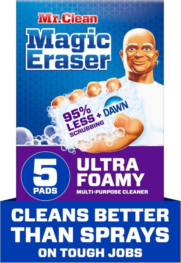 Mr Clean Magic Eraser Ultra Foamy Review Best All Purpose Cleaner with Dawn Power