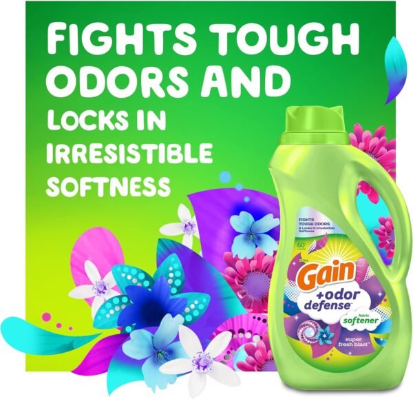 Gain Liquid Fabric Softener Review Discover Super Fresh Blast Odor Defense Power