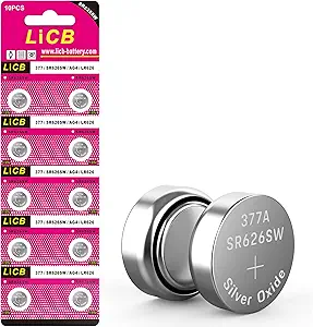 81rIp06eCzL.__AC_SX300_SY300_QL70_FMwebp_ LiCB SR626SW Watch Battery Review Best Long-Lasting Coin Cell Pack
