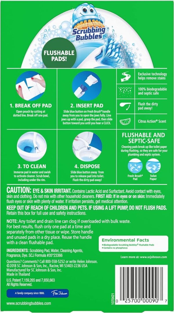 81rQbvOZNGL._AC_SL1500_ Scrubbing Bubbles Toilet Cleaner Flushable Refills Review Citrus Action Power Uncovered