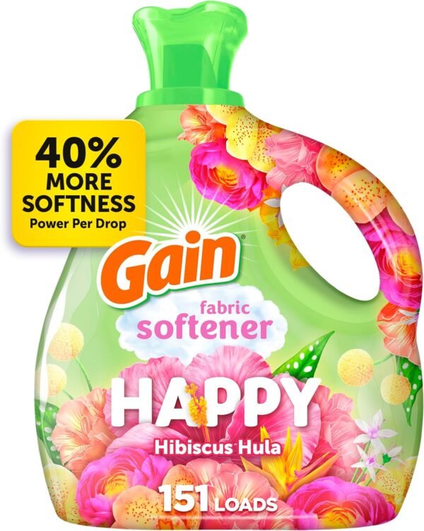 Gain Liquid Fabric Softener Review Discover Premium Softness and Happy Tropical Scent Experience