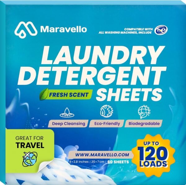 Maravello Laundry Detergent Sheets Review Eco-Friendly Cleaning Power for Sensitive Skin