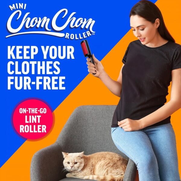 91vHFNUHULL._AC_SL1500_ ChomChom Roller Mini Lint Remover Review Best Reusable Pet Hair Removal Tool